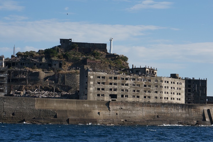 軍艦島上陸 もしかして呪われてるの 写真が 放浪癖